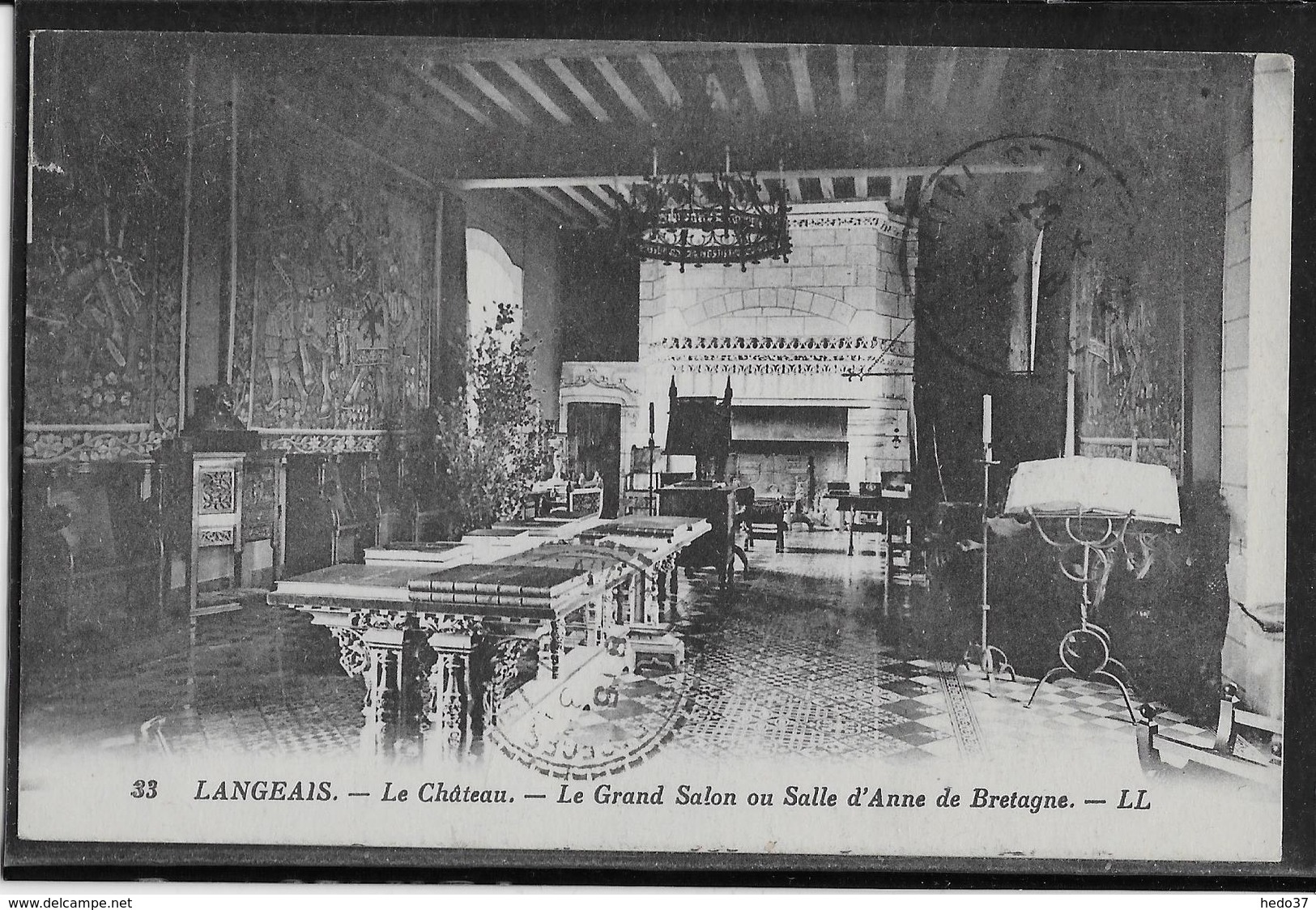 Langeais - Le Château - Salle d'Anne de Bretagne