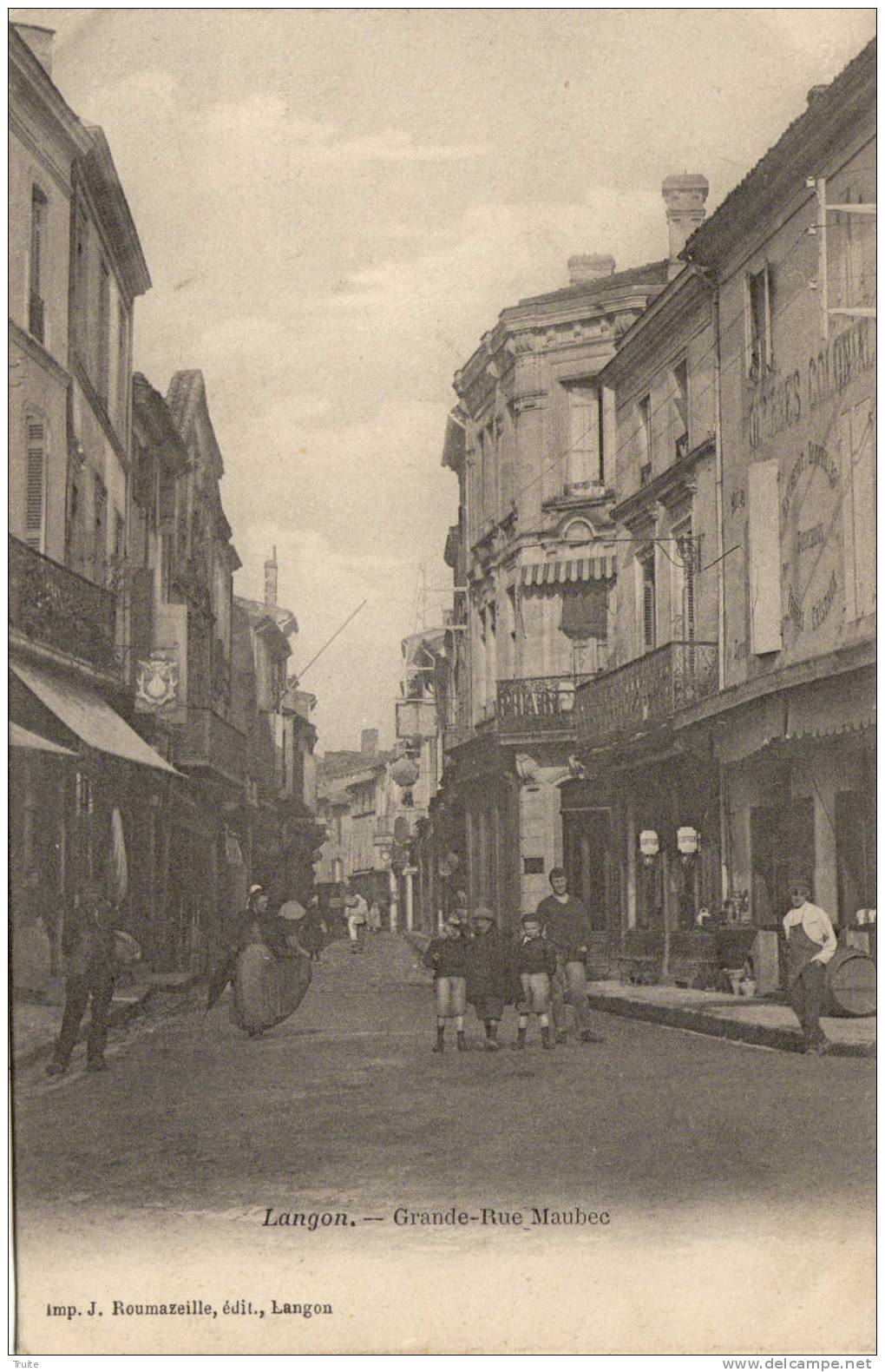 LANGON GRANDE RUE MAUBEC ANIMEE ENFANT COMMERCES