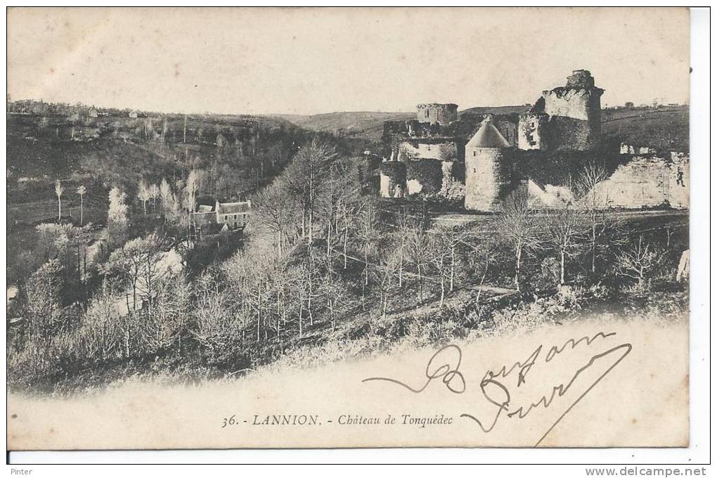 LANNION - Château de Tonquédec