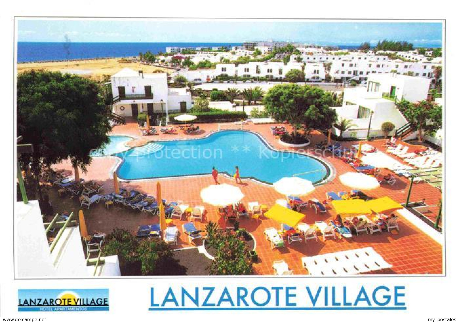 Lanzarote Kanarische Inseln ES Lanzarote Village Panorama