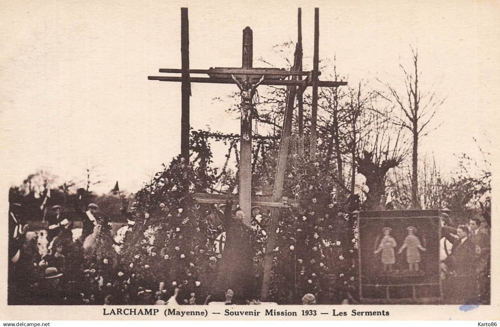 larchamp * souvenir de la mission de 1933 * les serments