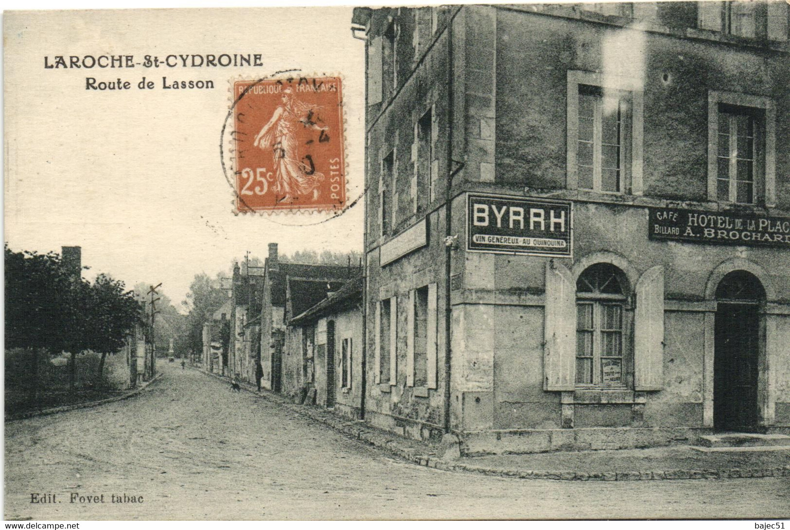 Laroche Saint Cydroine - Route de Lasson "hôtel"