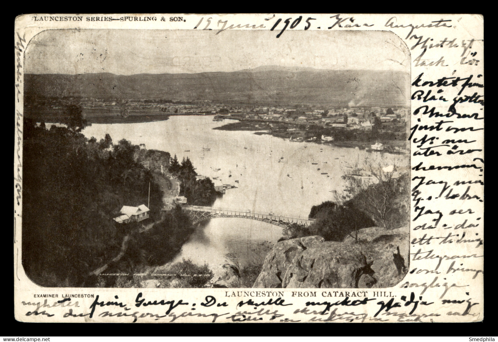 Launceston From Cataract Hill