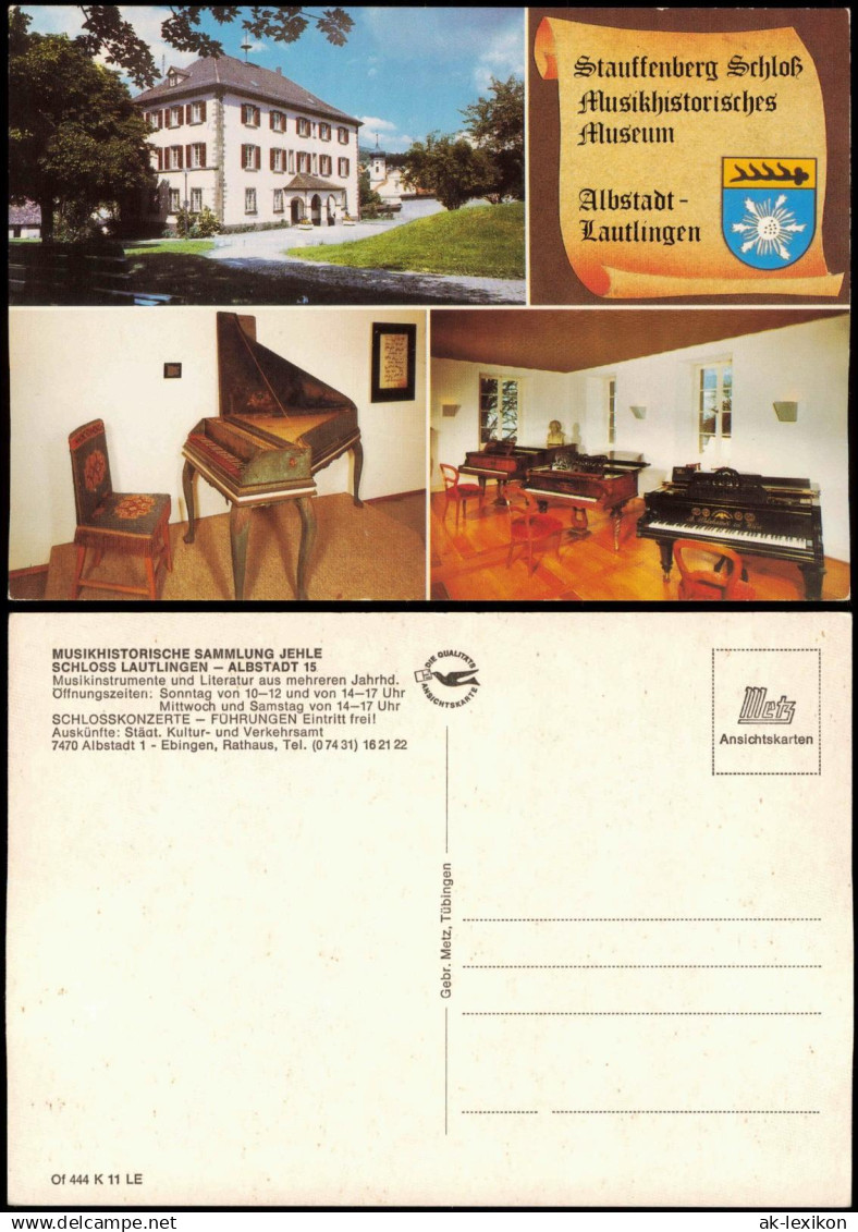 Lautlingen-Albstadt SCHLOSS LAUTLINGEN  MUSIKHISTORISCHE SAMMLUNG JEHLE  1975