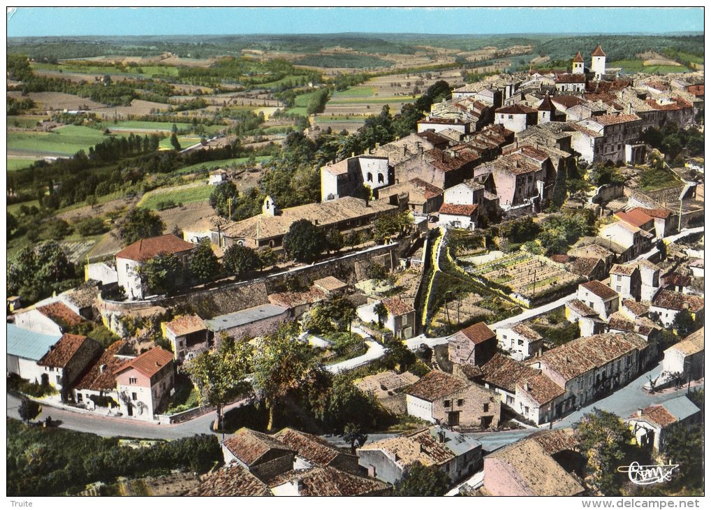 LAUZERTE VUE AERIENNE