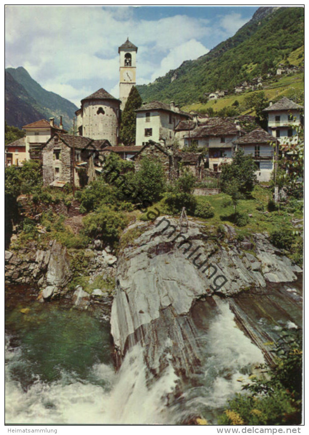 Lavertezzo - Valle Verzasca - AK Grossformat