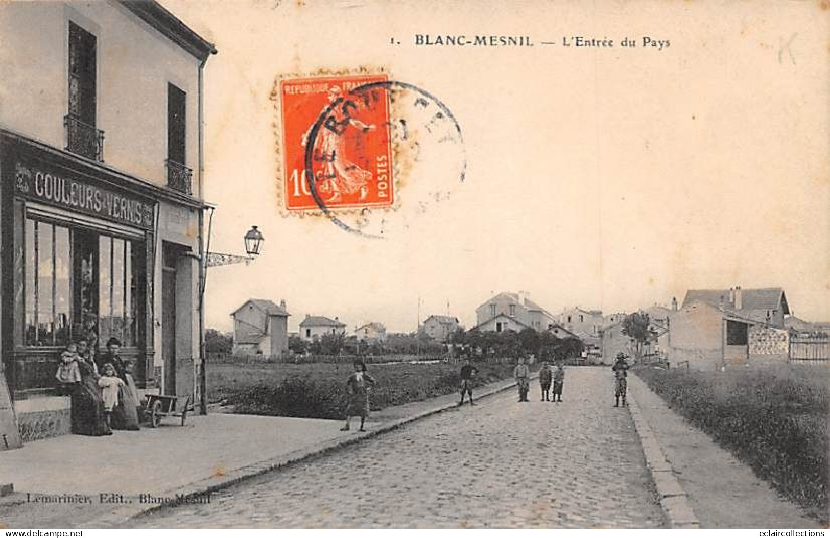 Le Blanc Mesnil.      93      L'Entrée du pays  N° 1