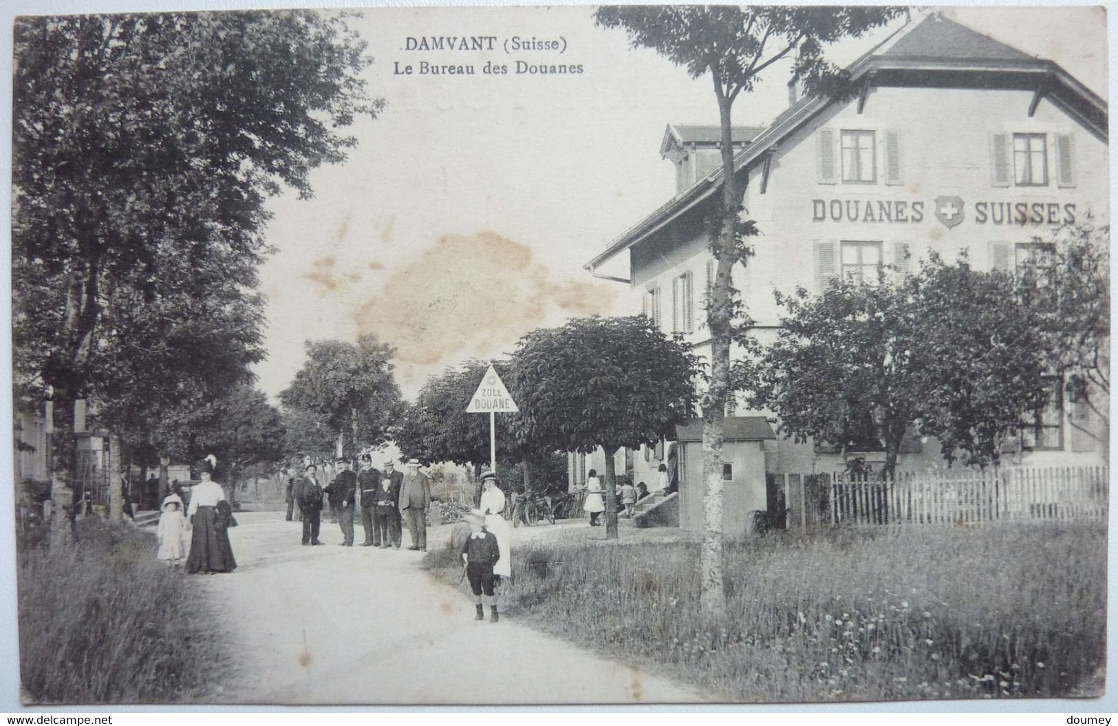 LE BUREAU DES DOUANES - DAMVANT