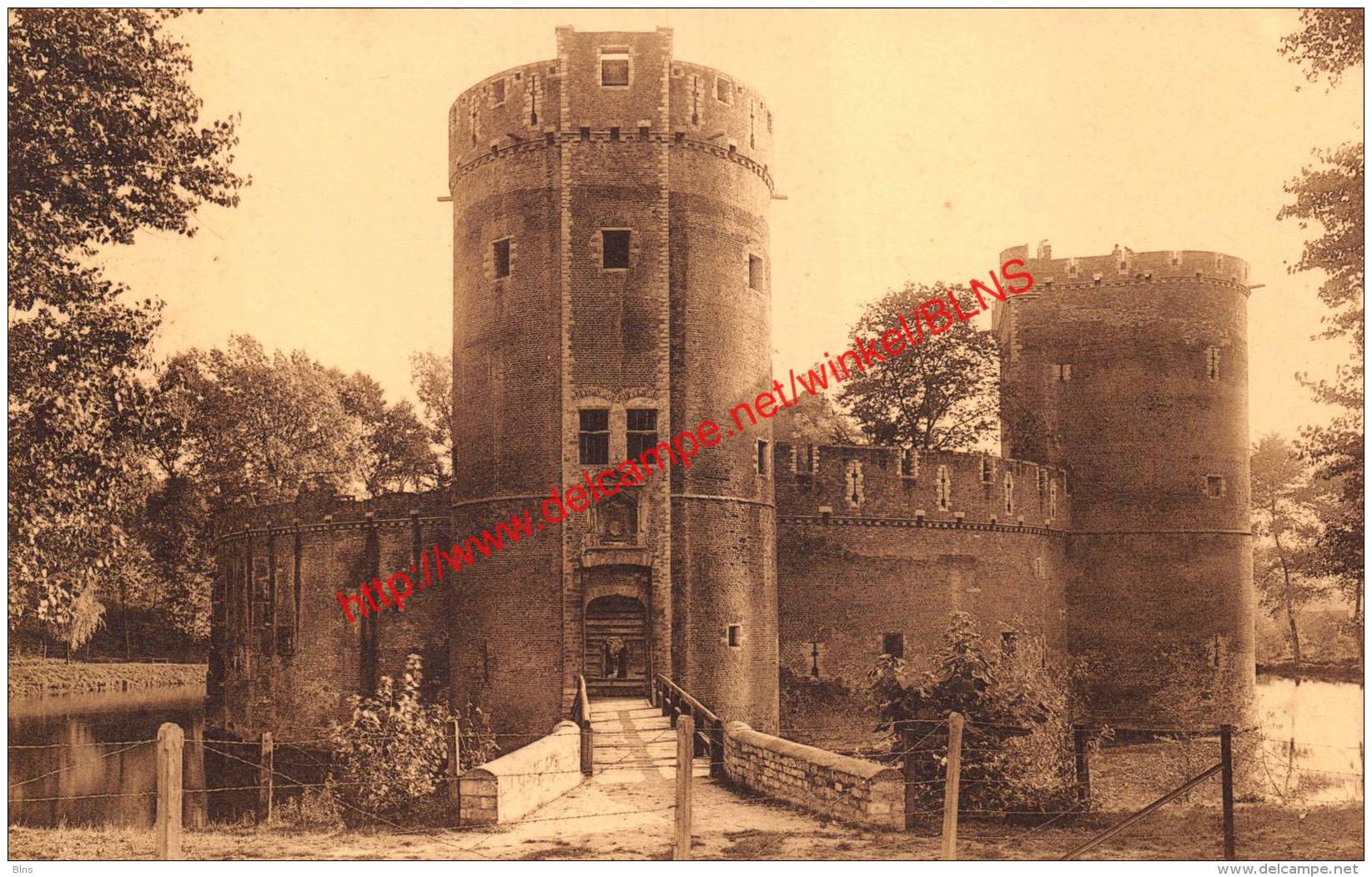 Le Château de Beersel en 1931 - Beersel