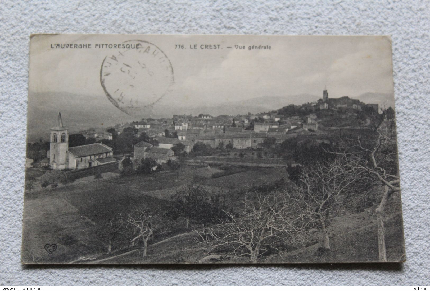 le Crest, vue générale, Puy de Dôme 63