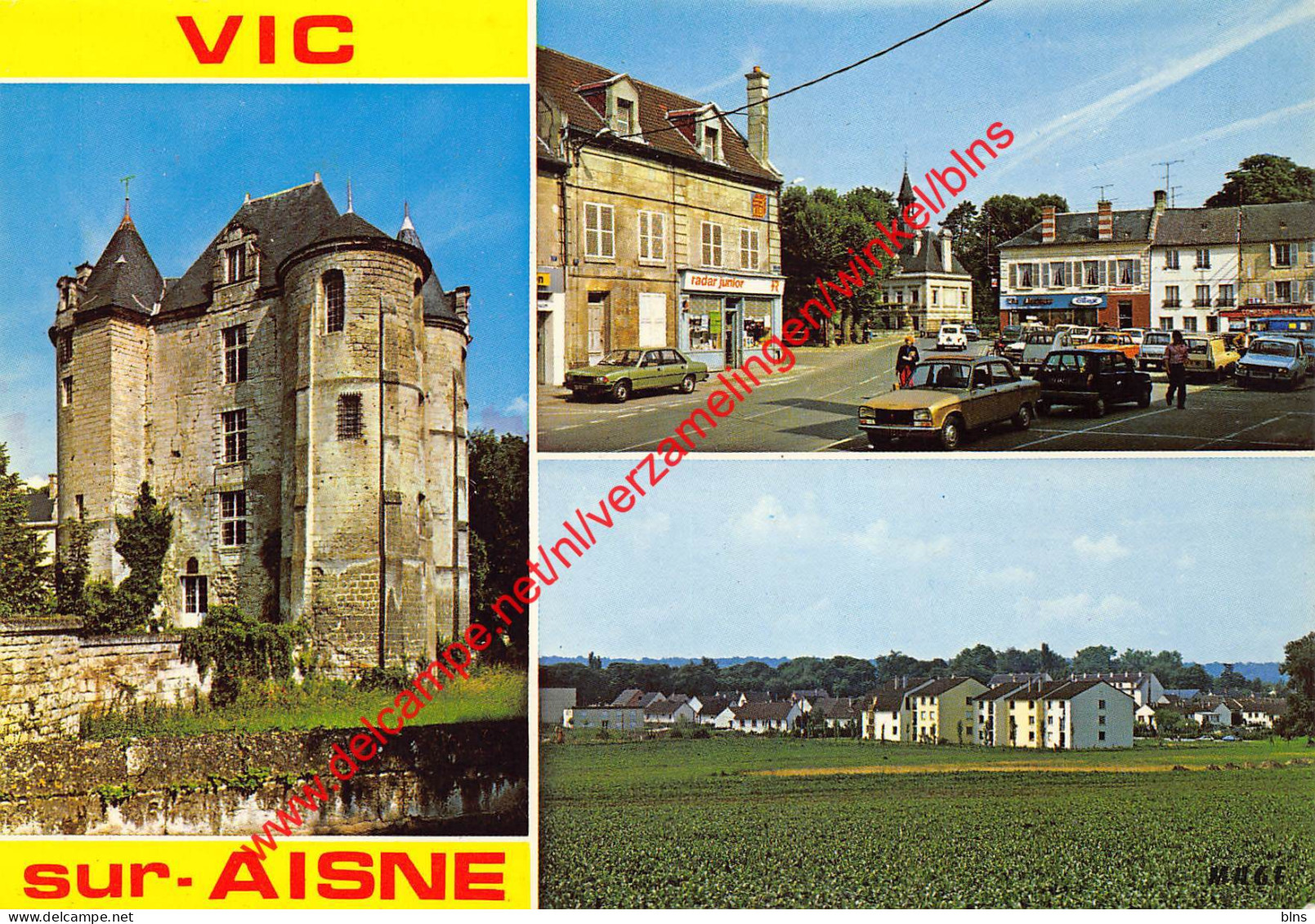 Le Donjon du Château - la Place du Général De Gaulle - Vic sur Aisne - (2) Aisne