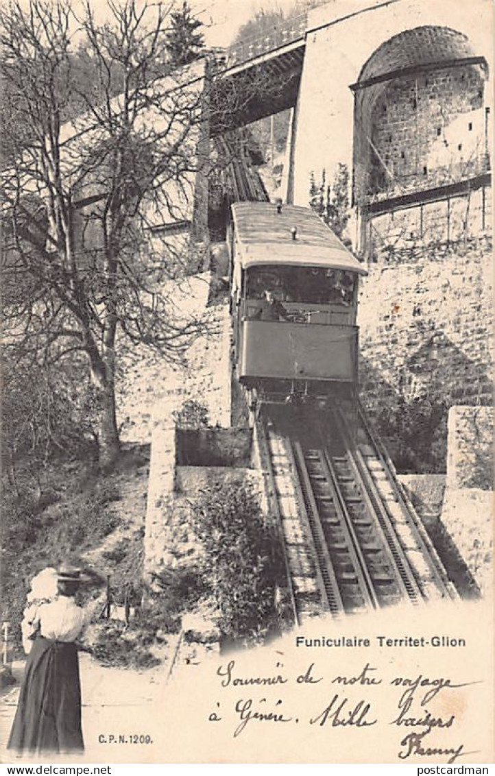 Le funiculaire Territet - Glion - VD Vaud