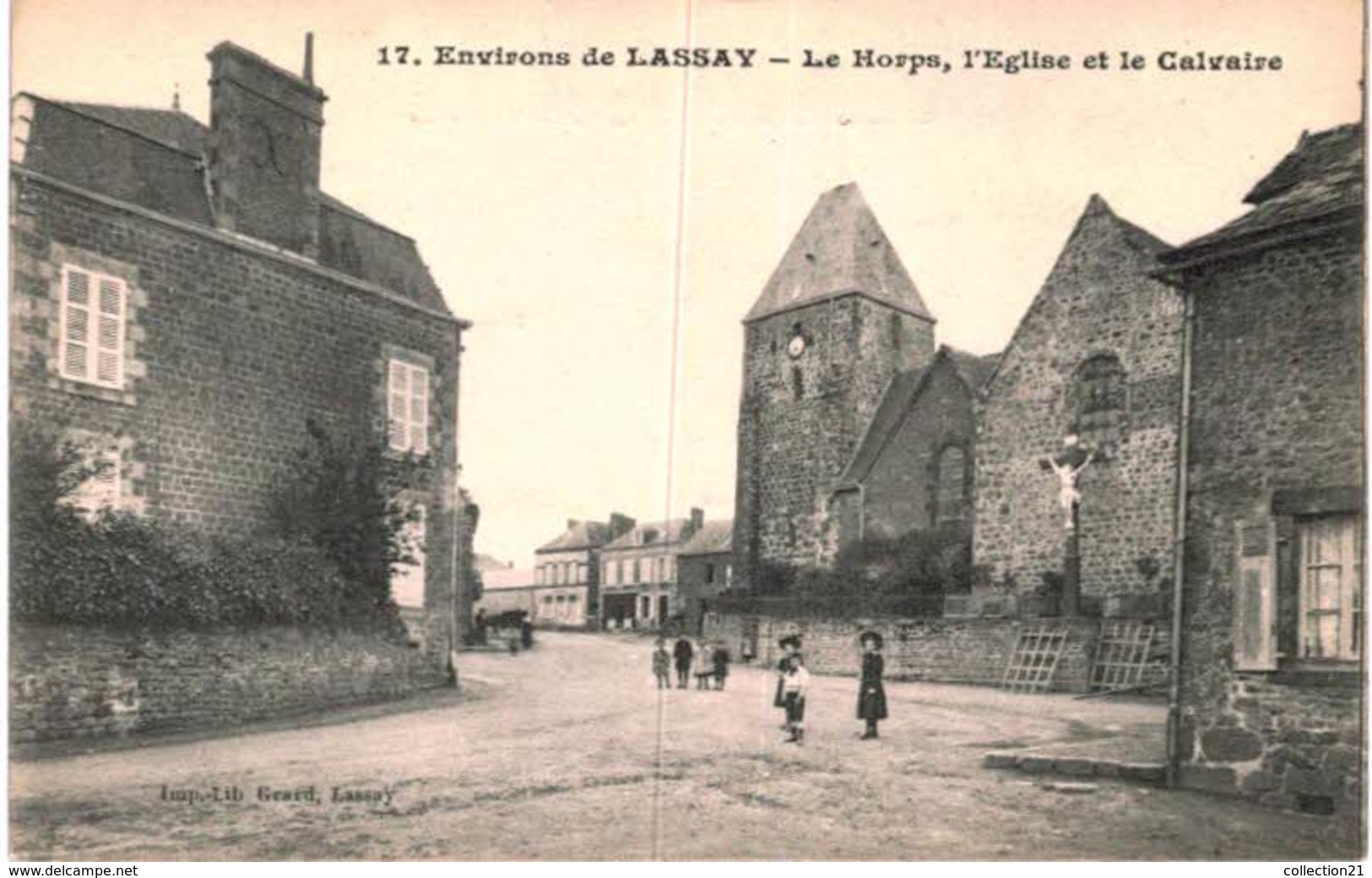 LE HORPS ... L EGLISE ET LE CALVAIRE