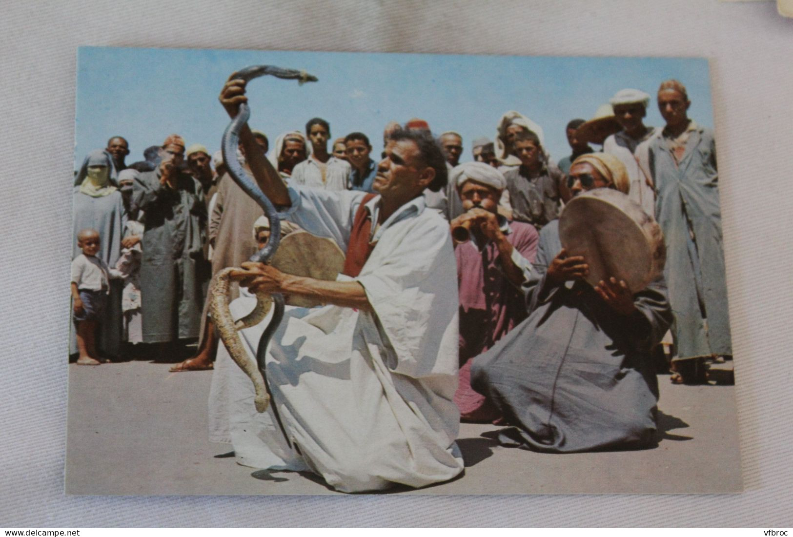 le Maroc pittoresque, le charmeur de serpents, Maroc