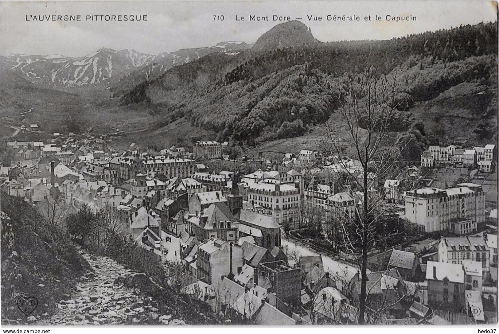 Le Mont Dore - Vue Générale et le Capucin