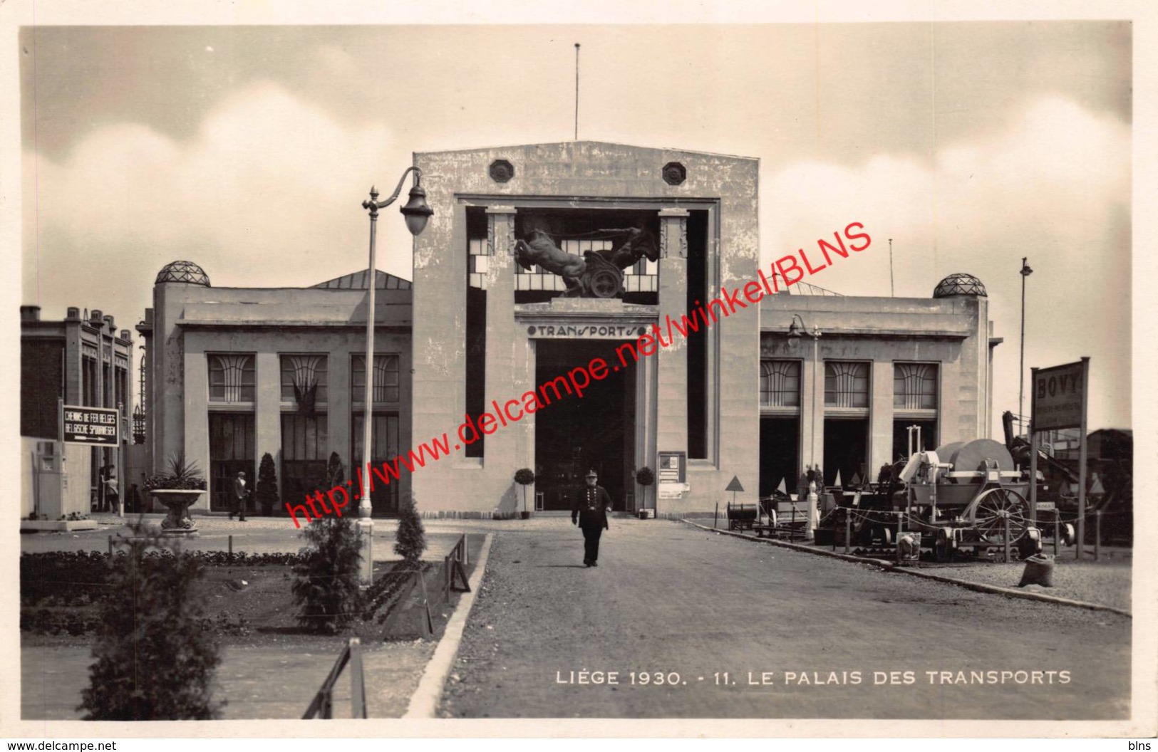 Le Palais des transports - Liege 1930 - Liège