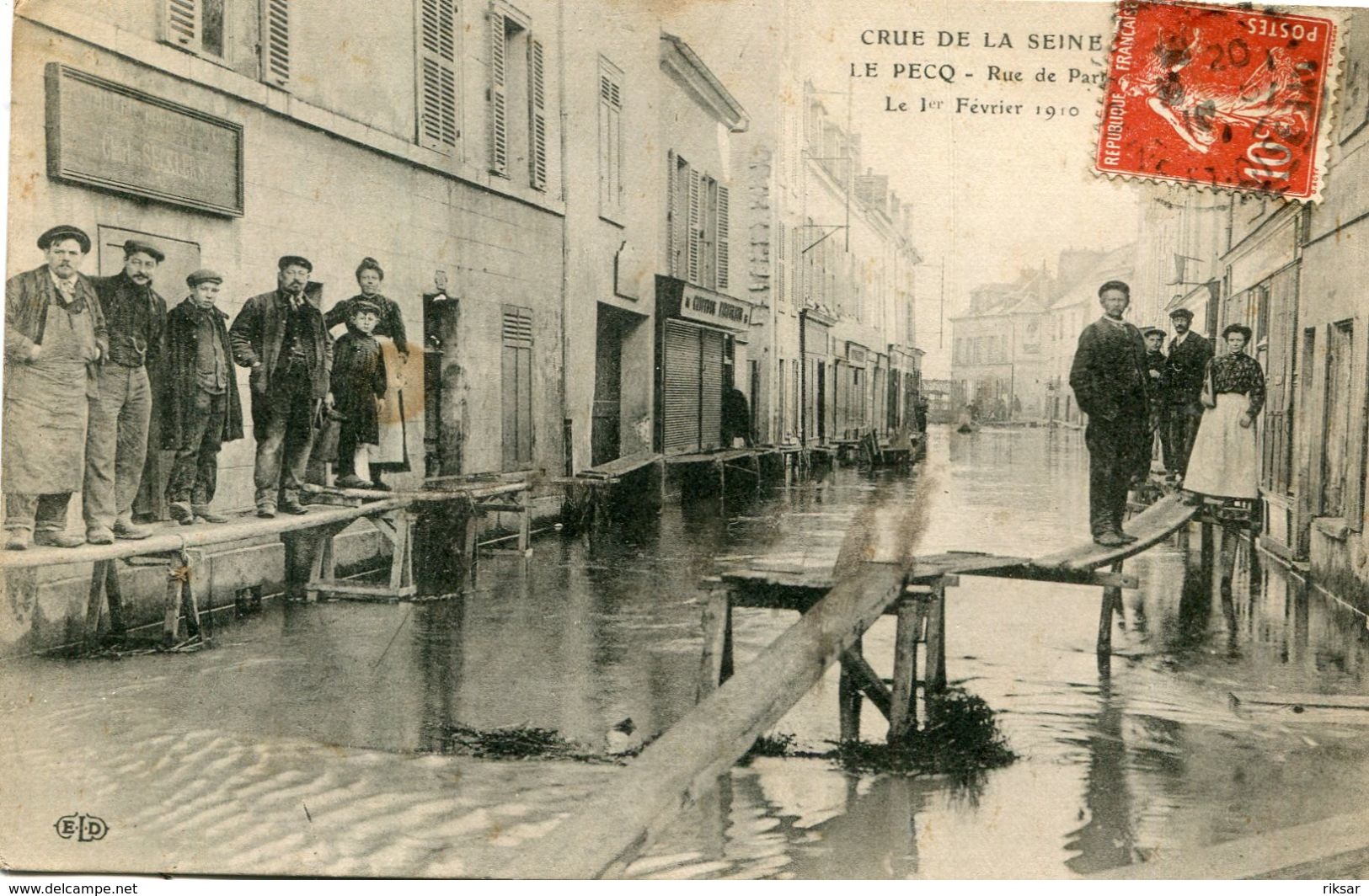 LE PECQ(INONDATION)