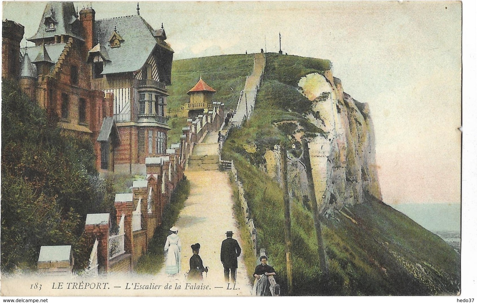 Le Tréport - L'Escalier de la Falaise