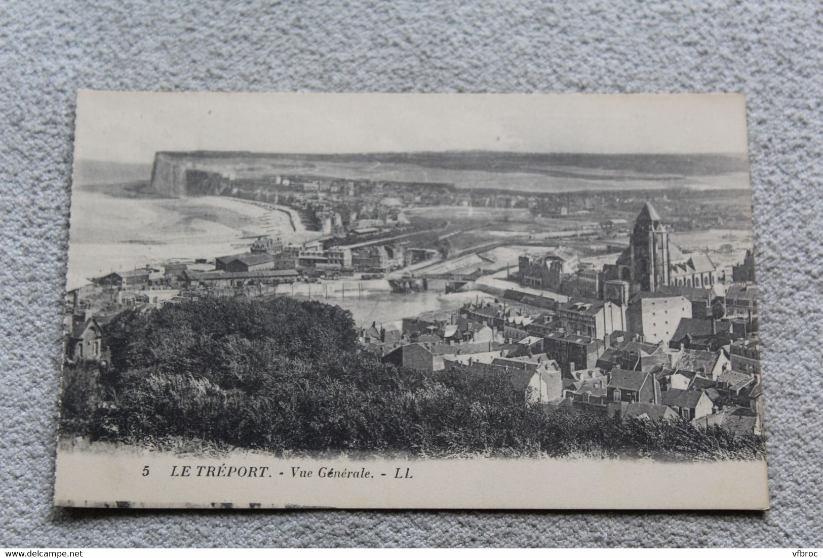 le Treport, vue générale, Seine maritime 76