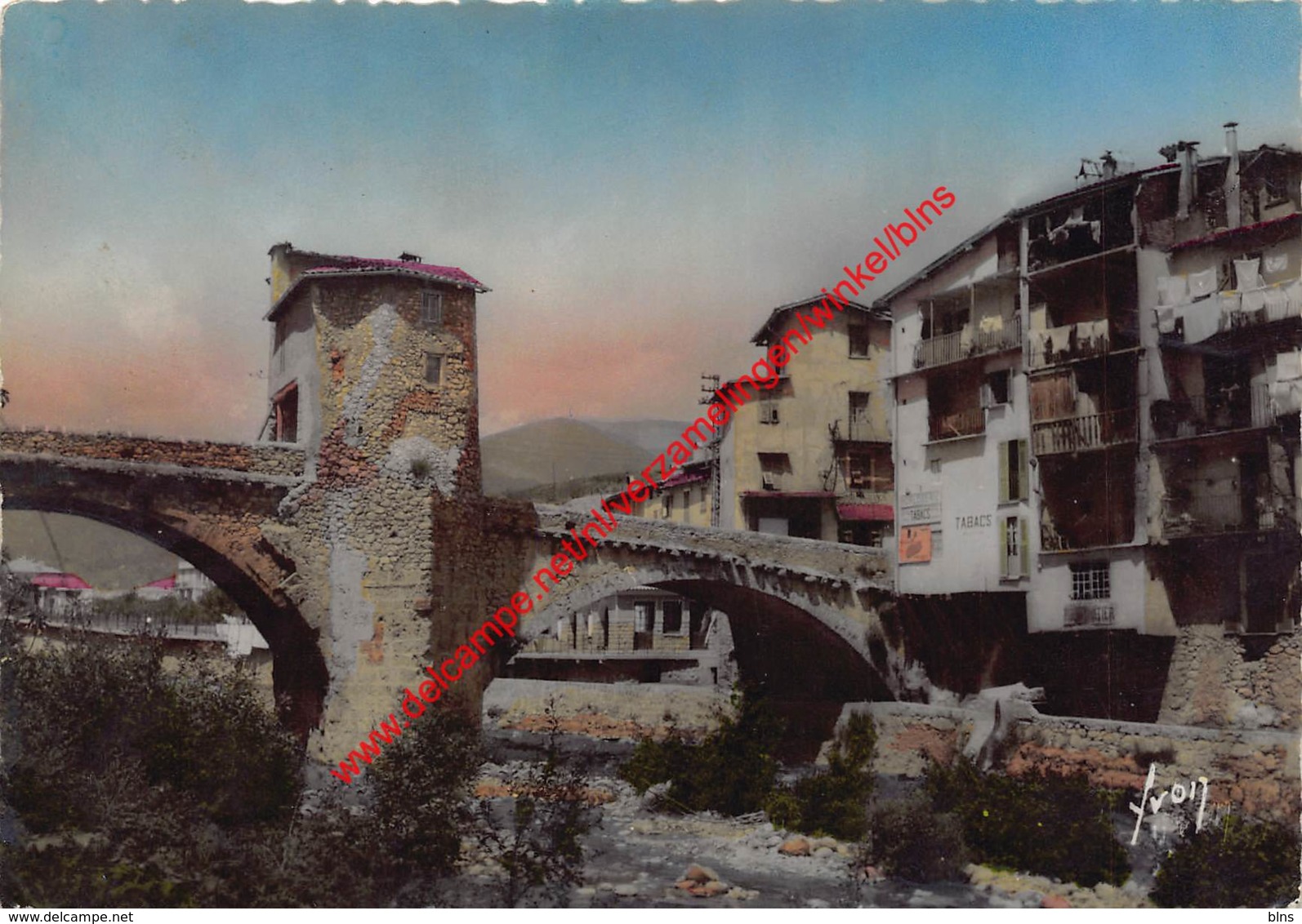 Le vieux pont sur la Bévéra - Sospel - (6) Alpes Maritimes