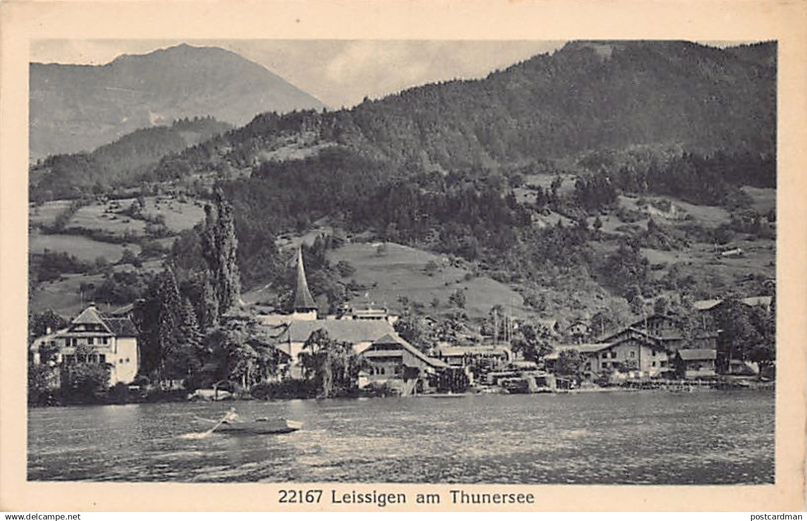 LEISSIGEN (BE) Am Thunersee - Verlag Wehrli 22167