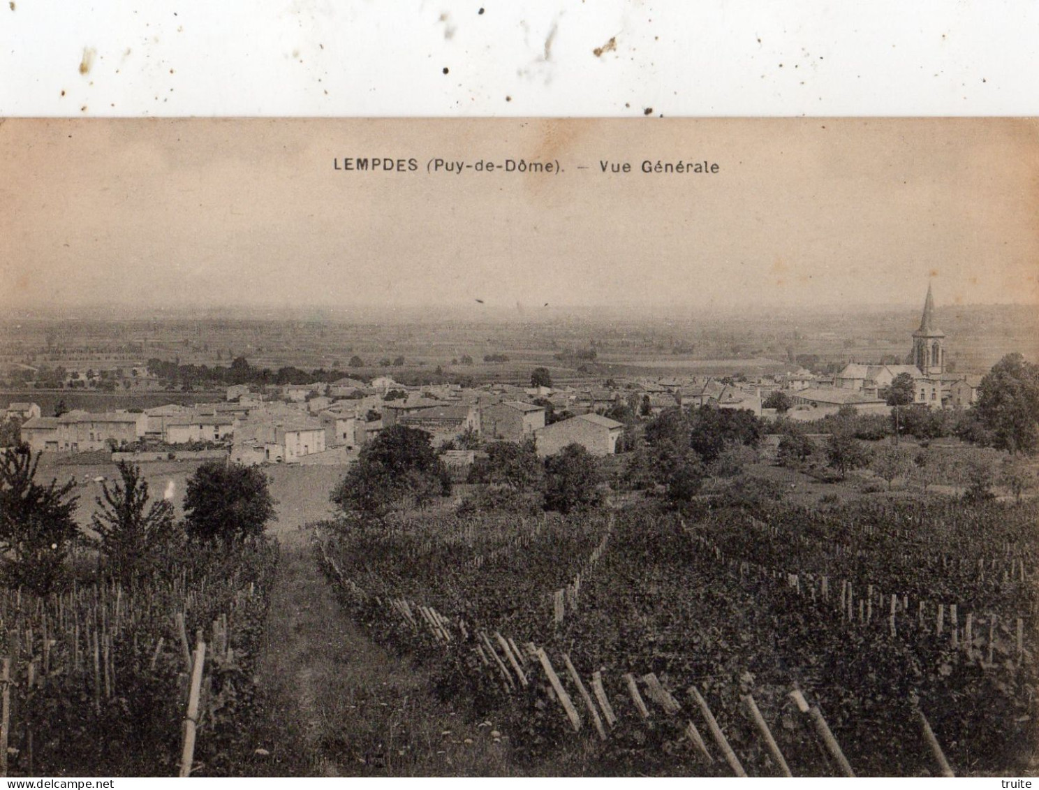 LEMPDES VUE GENERALE ( VIGNES )