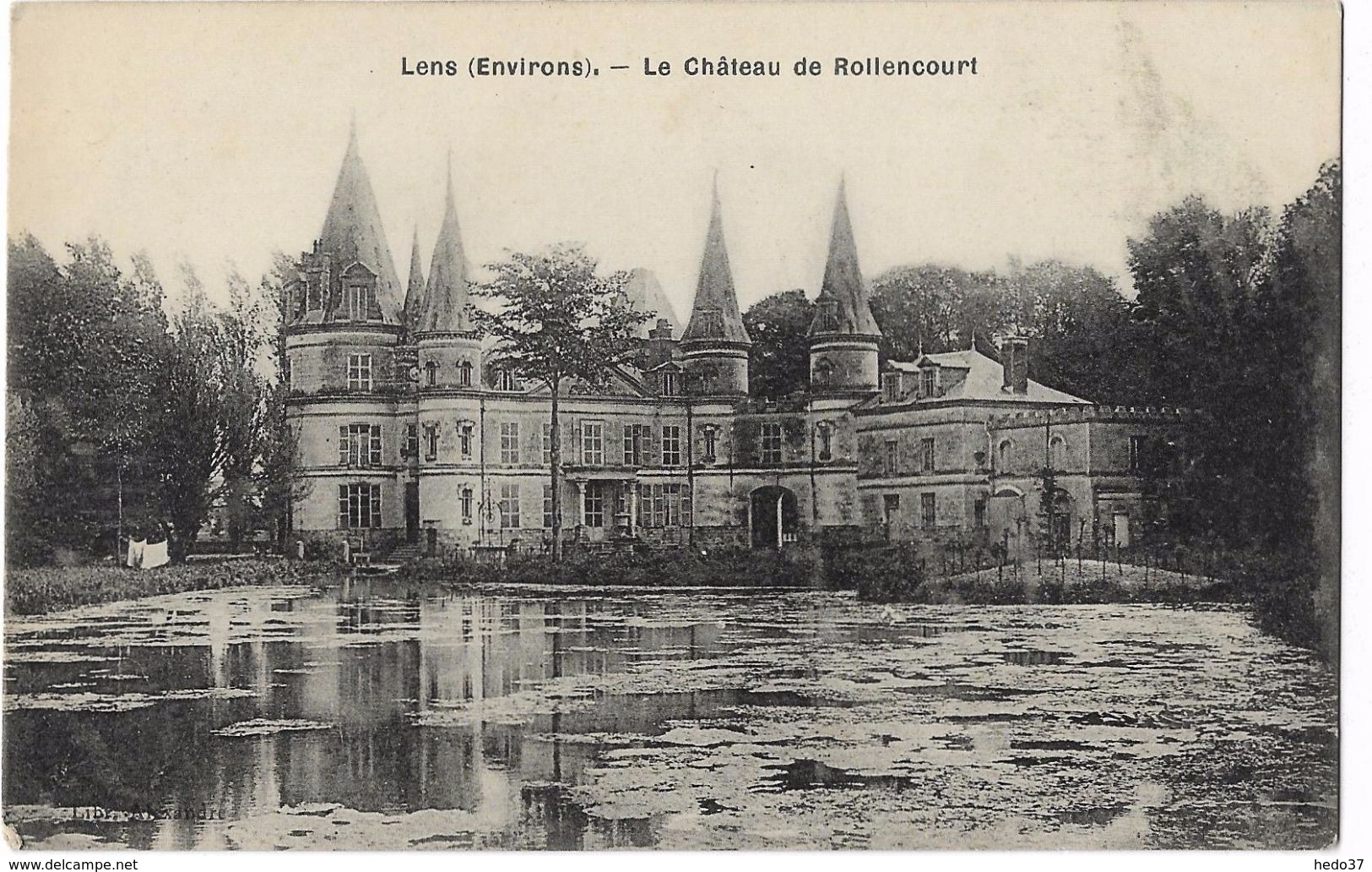 Lens (Environs) - Le Château de Rollencourt