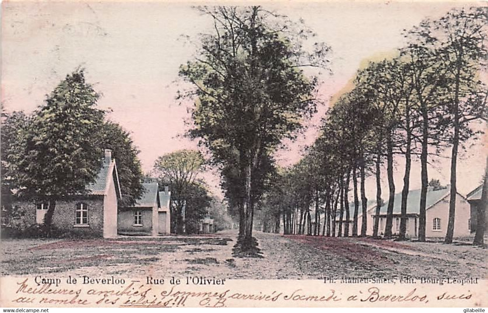 Leopoldsburg - camp de Beverloo - rue de l'olivier