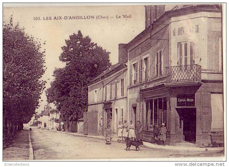 Les Aix-d'Angillon     le  mail