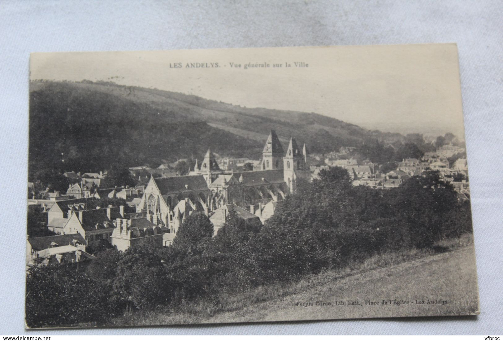 les Andelys, vue générale sur la ville, Eure 27