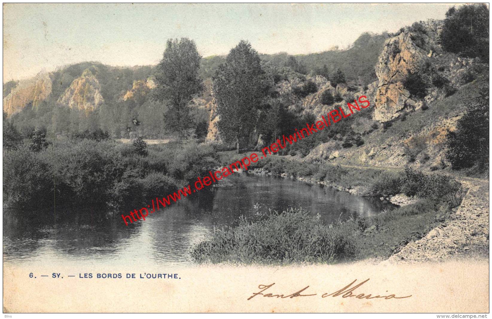 Les Bords de l'Ourthe - 1904 - Comblain-au-Pont