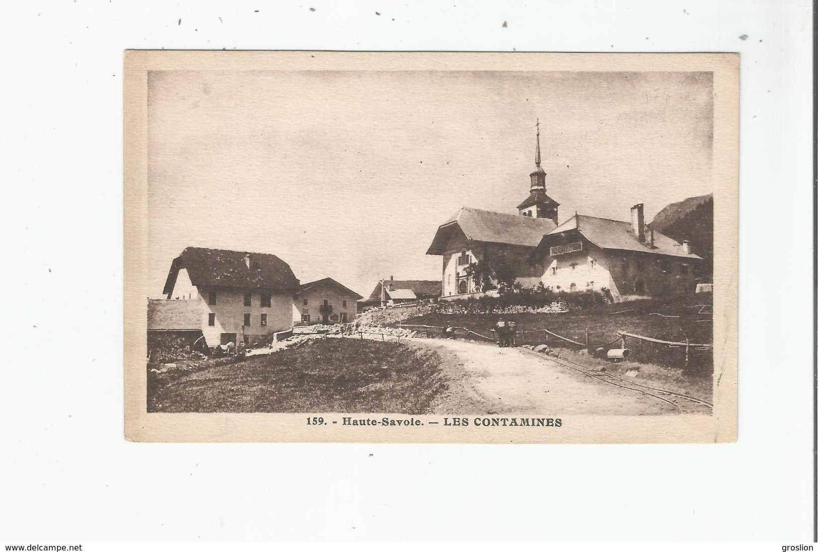 LES CONTAMINES 159 HAUTE SAVOIE (EGLISE)