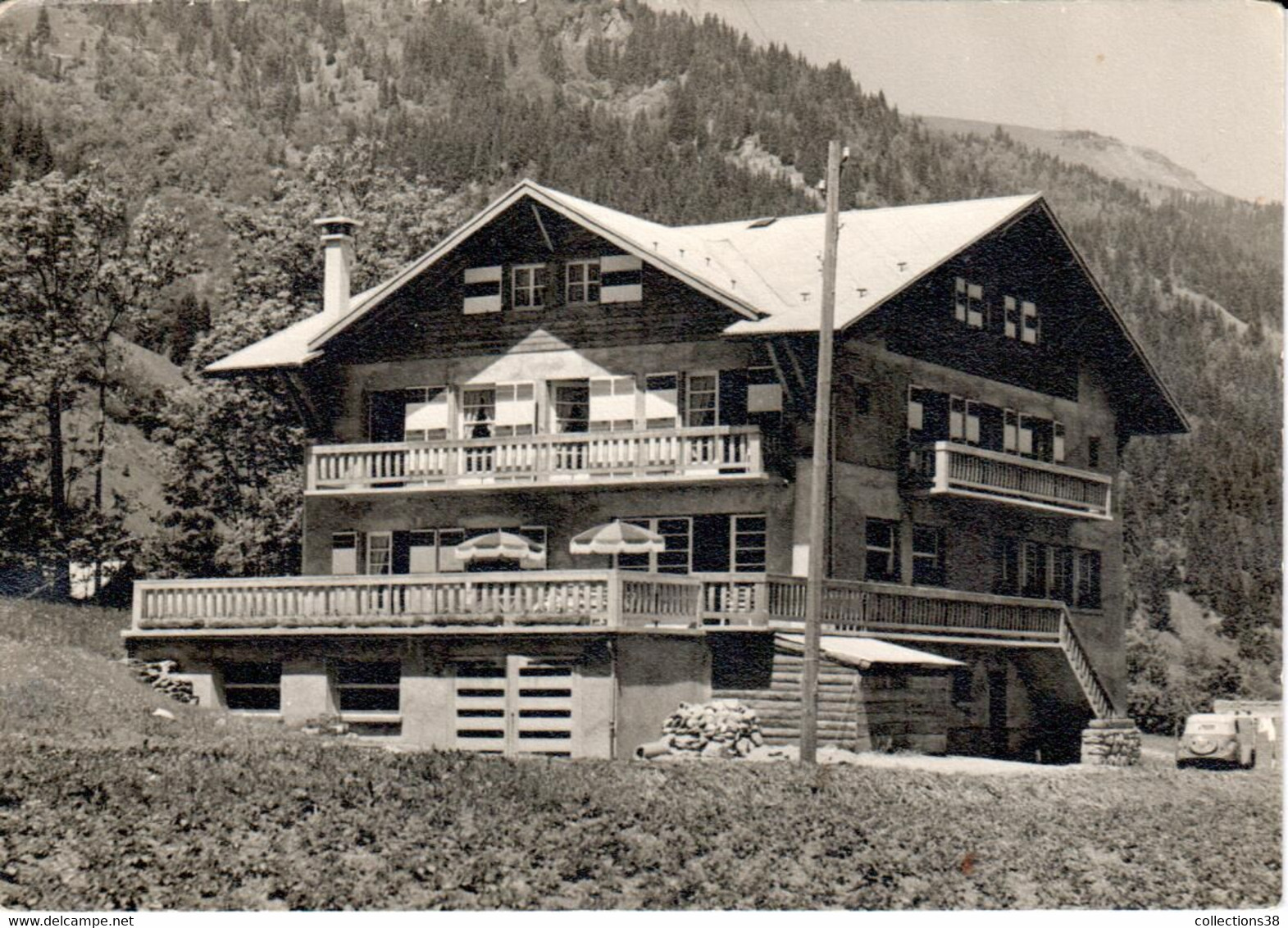 Les Contamines-Montjoie - carte photo