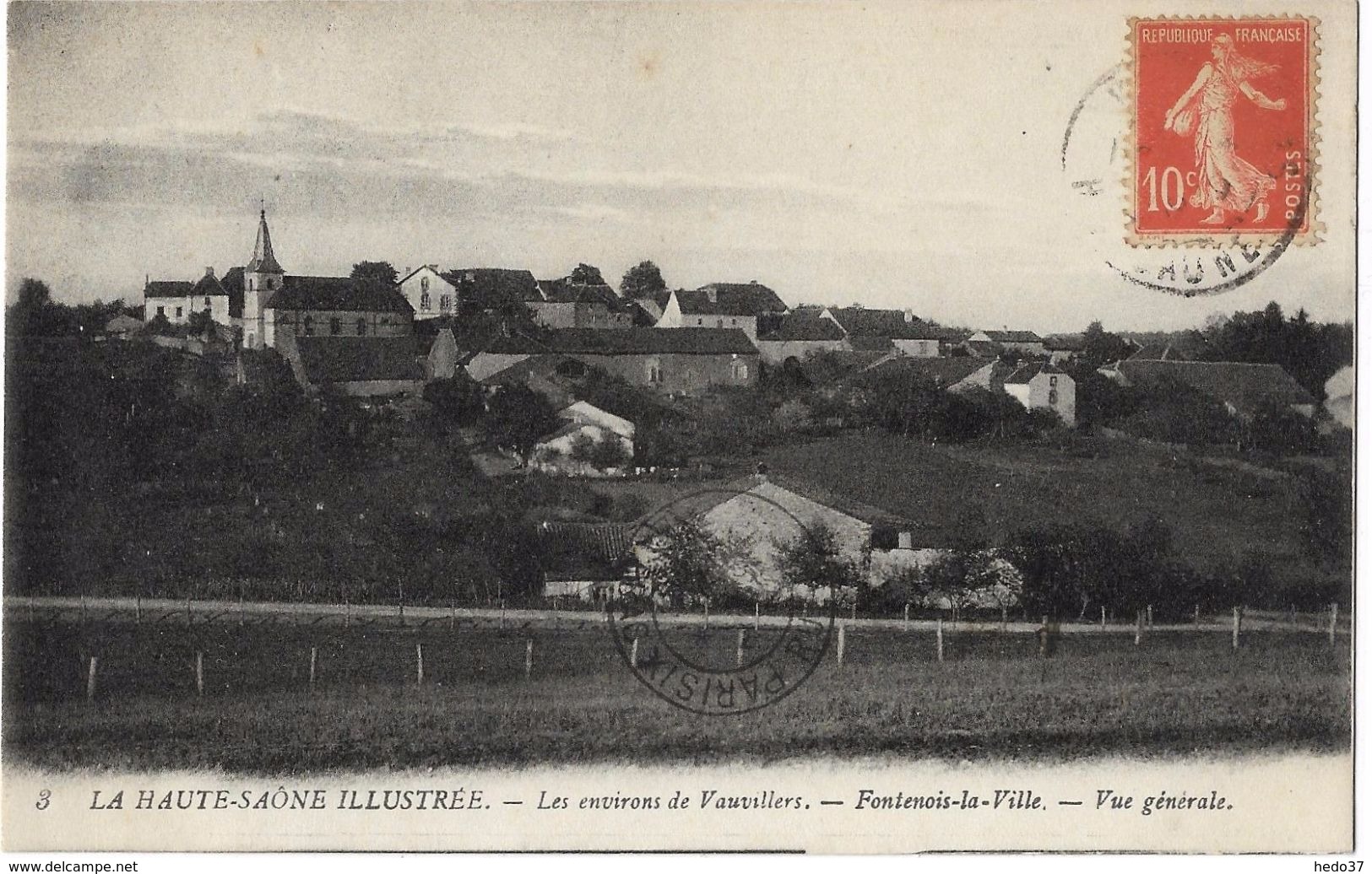 Les environs de Vauvillers - Fontenois-la-Ville - Vue générale