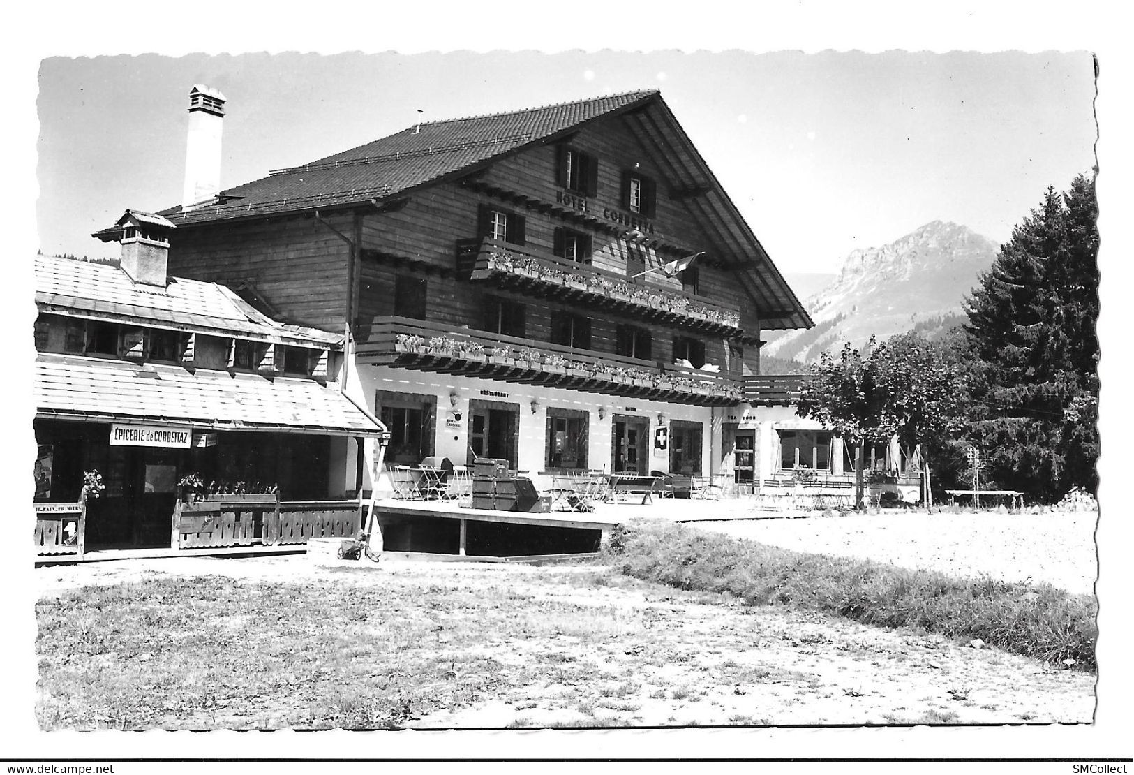 Les Paccots sur Châtel Saint Denis. Hotel Corbetta (6098)