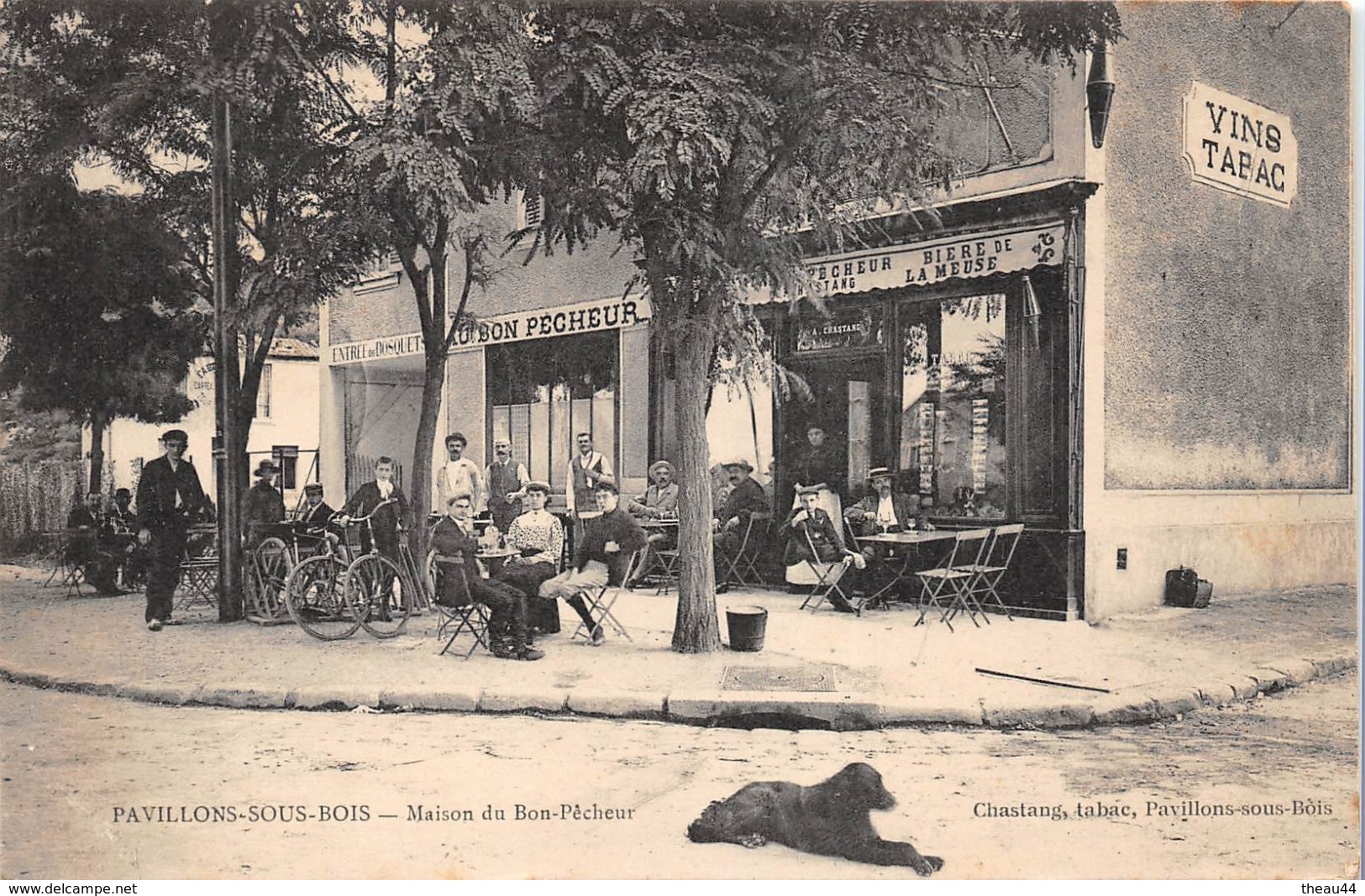 ¤¤  -   LES PAVILLONS-sous-BOIS    -  Maison " AU BON-PÊCHEUR "      -   ¤¤