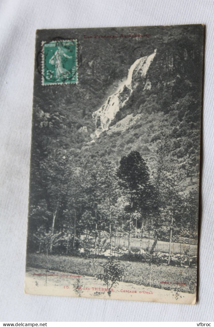 les Thermes, cascade d'Orlu, Ariège 09