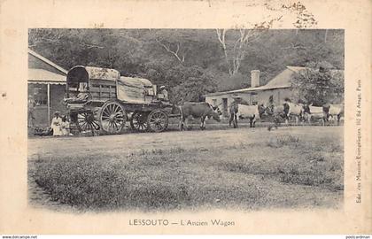 Lesotho - The old cart - Publ. Society of Evangelical Missions