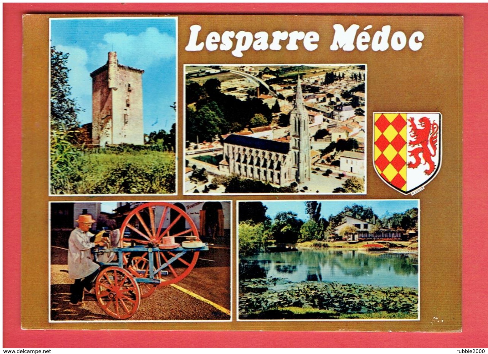 LESPARRE MEDOC 1981 REMOULEUR CARTE EN BON ETAT