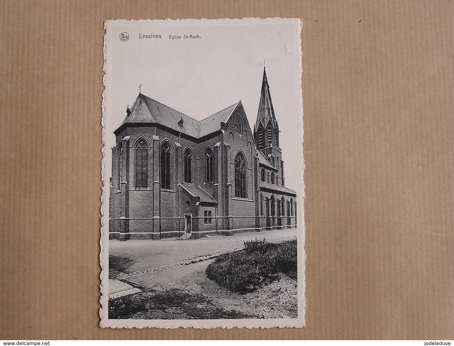 LESSINES Eglise Saint Roch  België Belgique Carte Postale Postcard