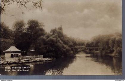 Lettonie - Riga - Der Stadtkanal