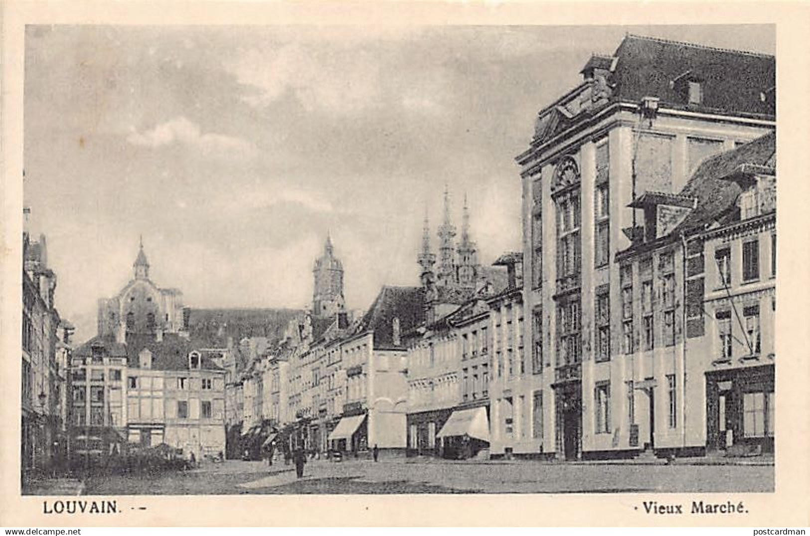 LEUVEN (Vl. Br.) Oude Markt