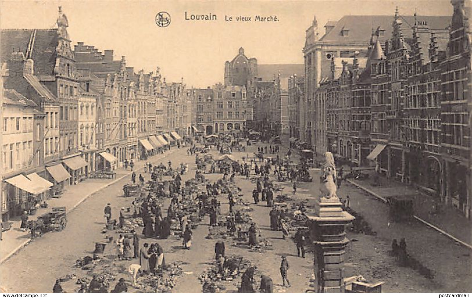 LEUVEN (Vl. Br.) Oude markt