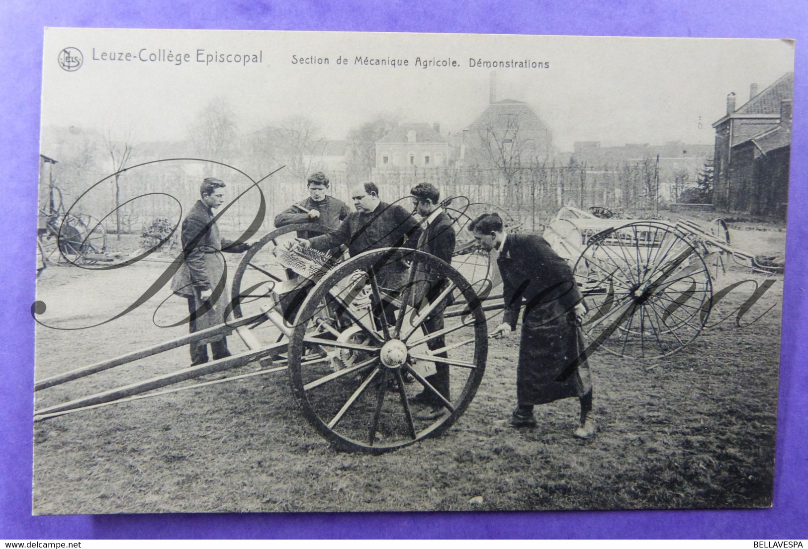 Leuze en Hainaut Collège Episcopal - Section de Mécanique Agricole -demonstration