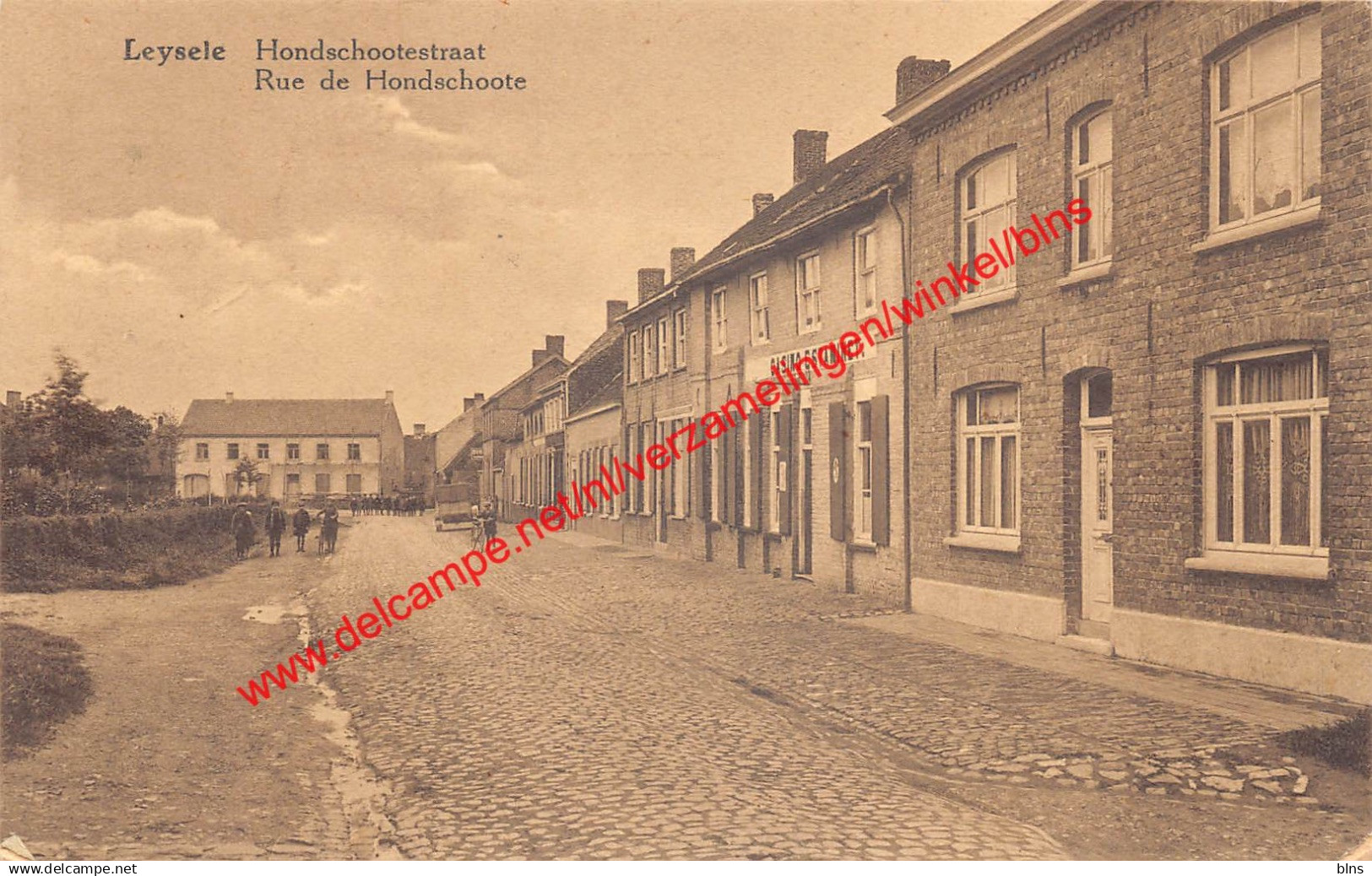 Leysele - Hondschootestraat - Rue de Hondschoote - Casino Estaminet - Leisele - Alveringem