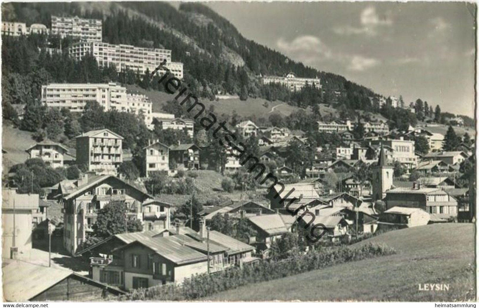 Leysin - Foto-AK - Verlag Foto Nicca Leysin gel.