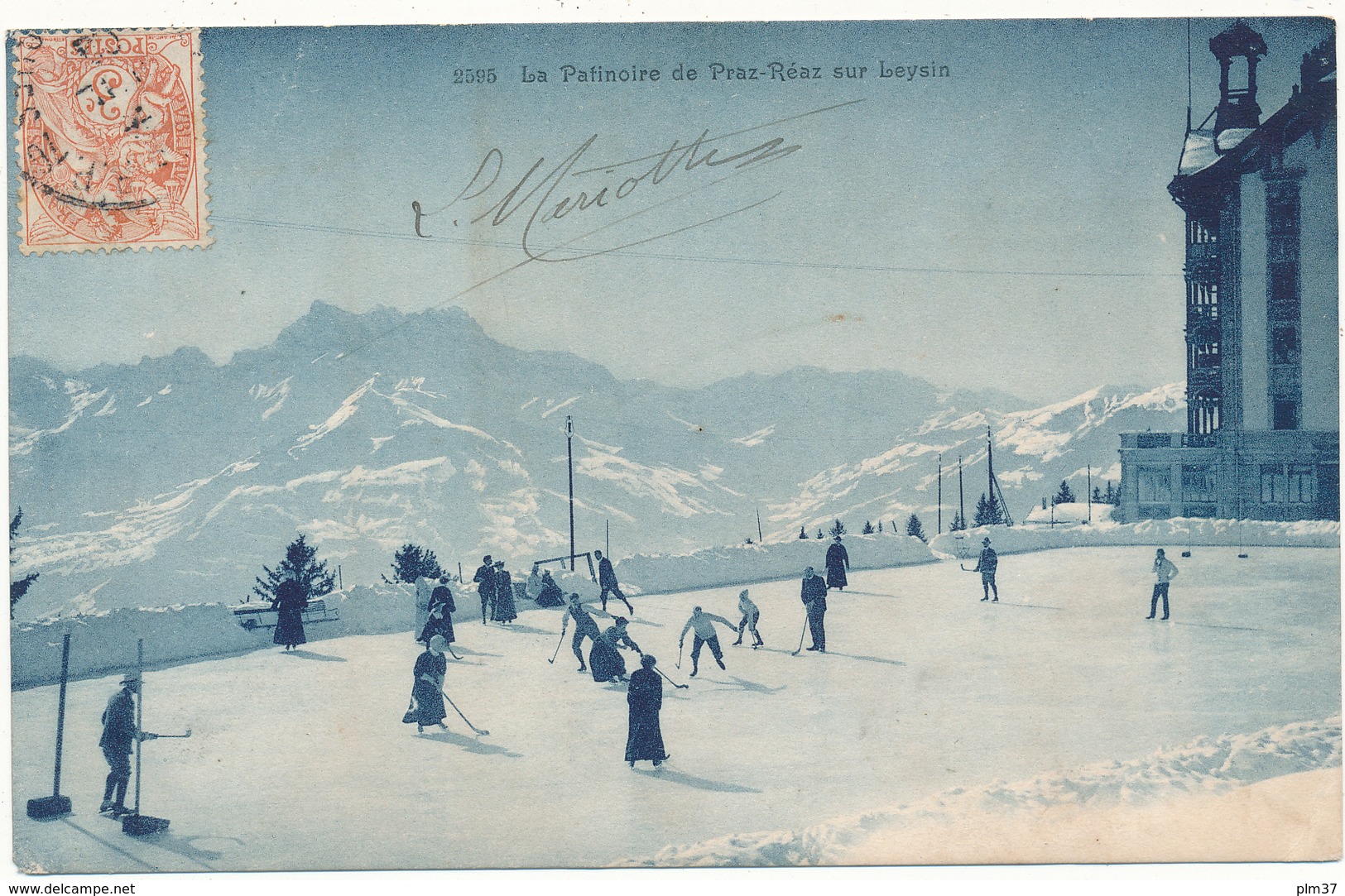 LEYSIN , VD - La Patinoire de Praz-Reaz