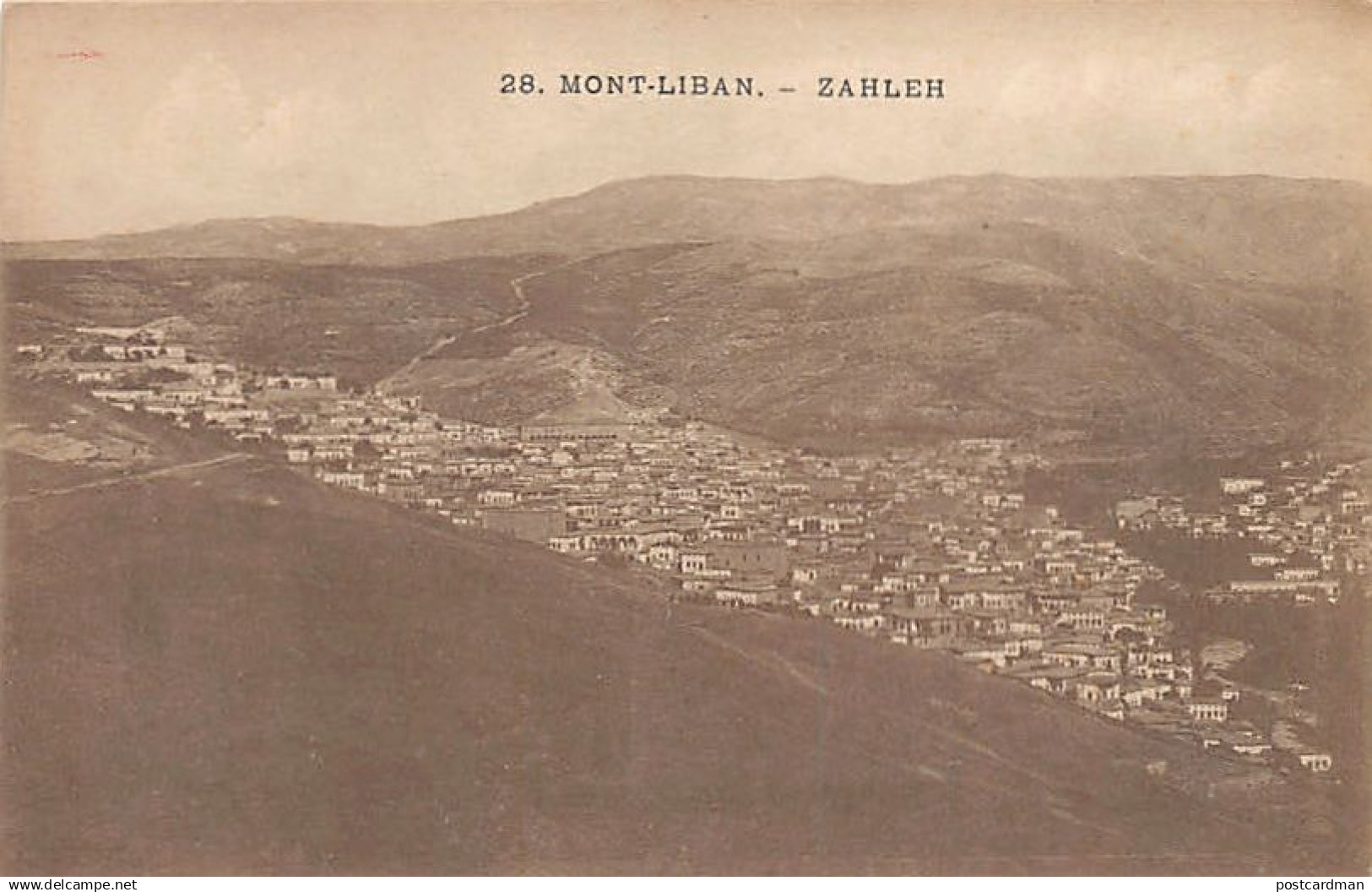 Liban - Mont-Liban - Zahlé - Ed. Aux Cèdres du Liban - Michel I. Corm & Cie 28