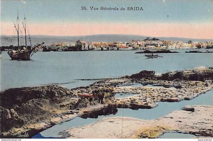 Liban - SAIDA - Vue générale - Ed. Aux Cèdres du Liban 26