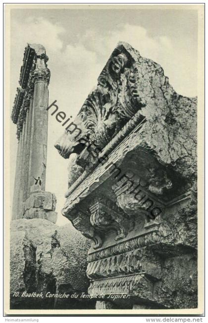 Libanon - Baalbek - Corniche du Temple de Jupiter - Wakim Awad Baalbek (Liban)